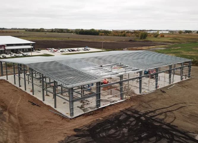 Wiebes Steel Structures at work